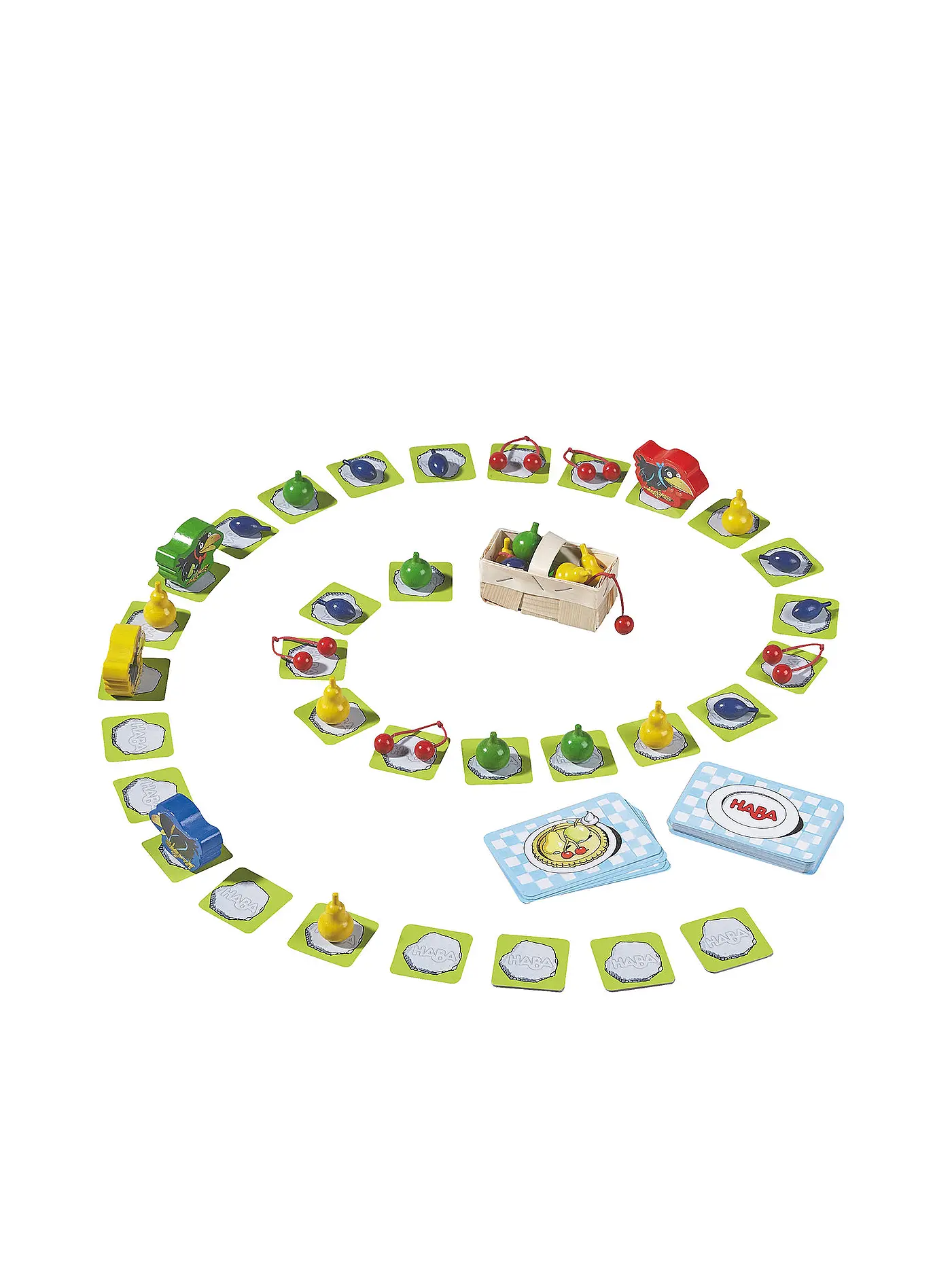 HABA | Brettspiel - Obstgarten Spielesammlung | 